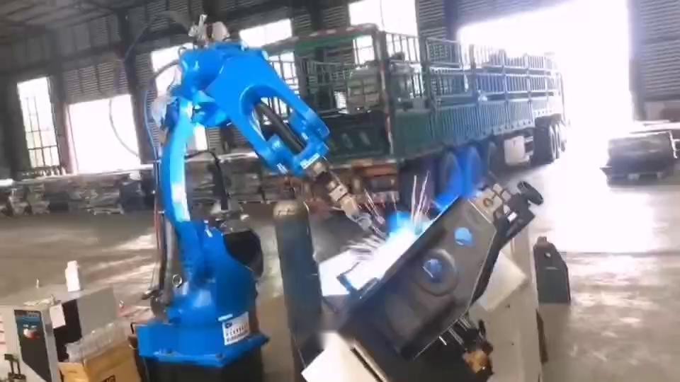 机器人变位焊接